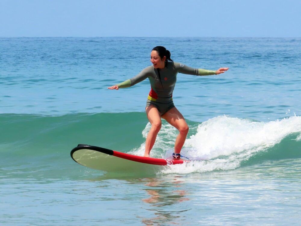 Prenez une planche de surf