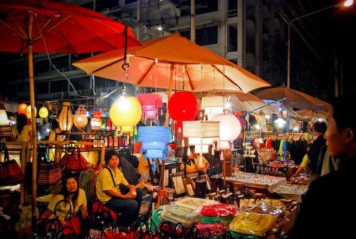 Bazar de nuit de Chiang Mai
