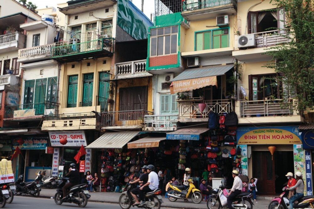 Boutique dans le Vieux Quartier de Hanoi