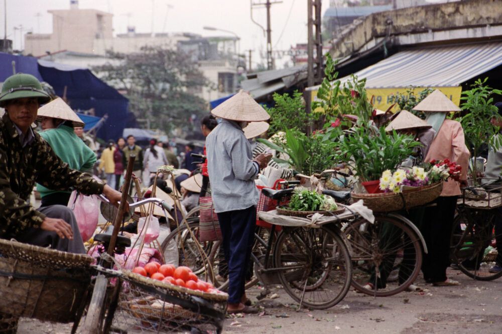 La ville de Hanoi, au Vietnam, reste occupée 1