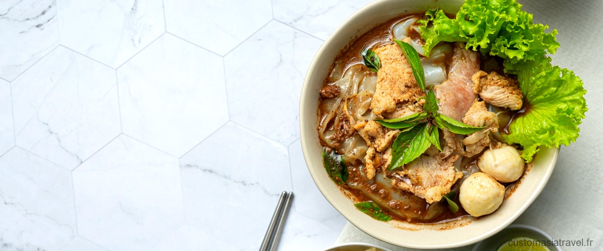 La soupe porc vietnamienne : un mélange de saveurs qui ravira vos papilles !